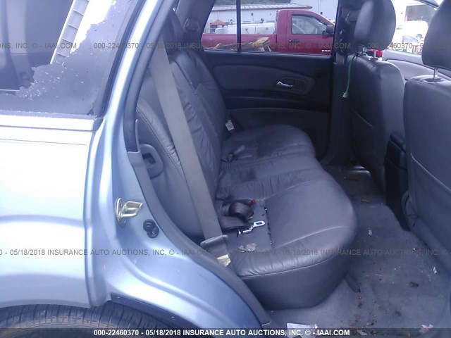 4S2DE58Y344602047 - 2004 ISUZU AXIOM XS Açıq mavi foto 8