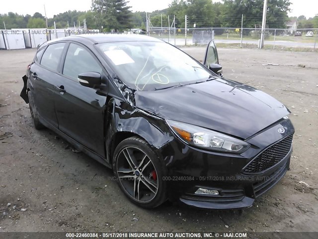 1FADP3L98GL401464 - 2016 FORD FOCUS ST BLACK photo 1