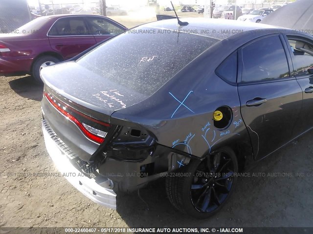 1C3CDFFA7GD819647 - 2016 DODGE DART SXT SPORT GRAY photo 6