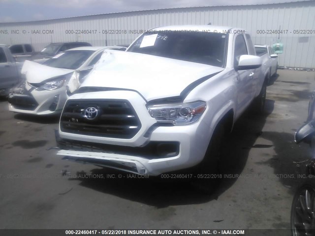 5TFRX5GN5HX103211 - 2017 TOYOTA TACOMA ACCESS CAB/SR/SR5 白色 照片 2