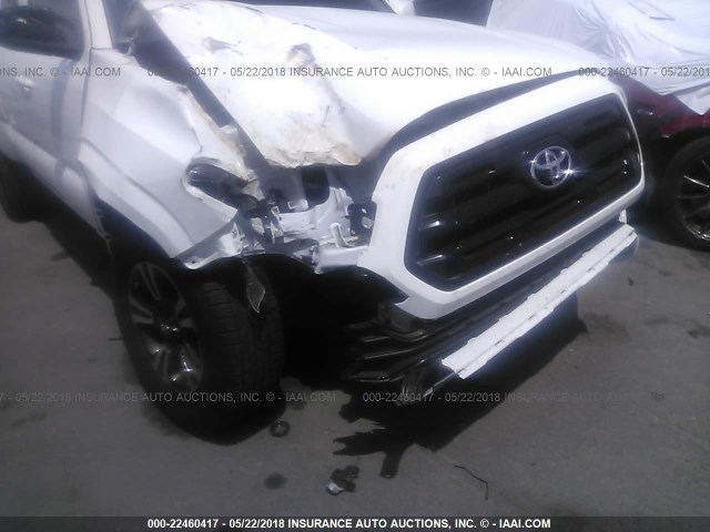 5TFRX5GN5HX103211 - 2017 TOYOTA TACOMA ACCESS CAB/SR/SR5 白色 照片 6