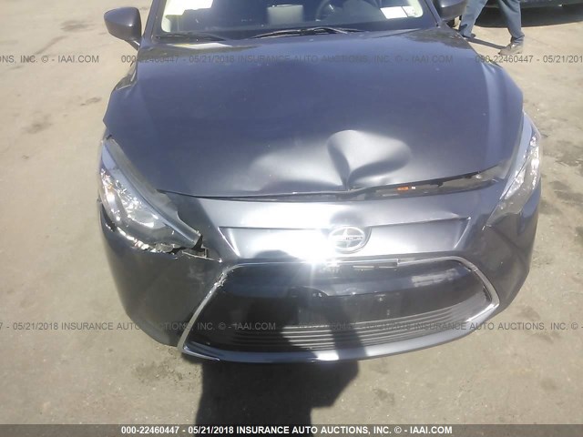 3MYDLBZV2GY121505 - 2016 TOYOTA SCION IA BLUE photo 6