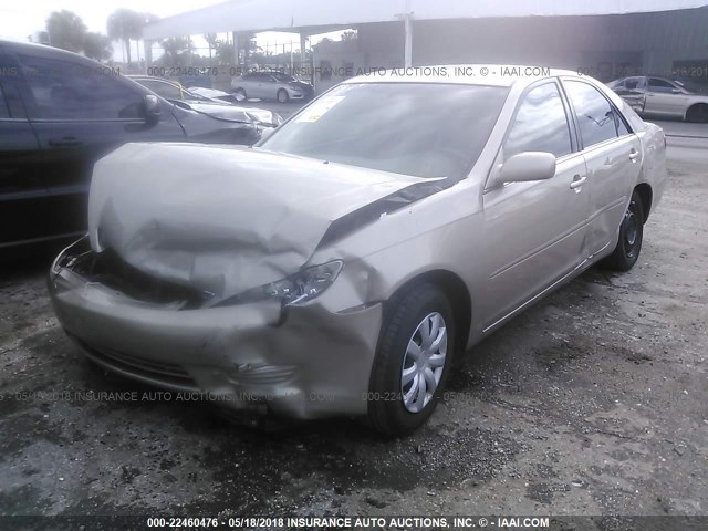 4T1BE32K05U624192 - 2005 TOYOTA CAMRY LE/XLE/SE 金色 照片 2