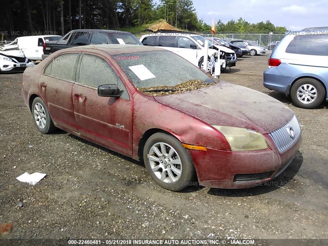 3MEHM07177R640866 - 2007 MERCURY MILAN BURGUNDY photo 1