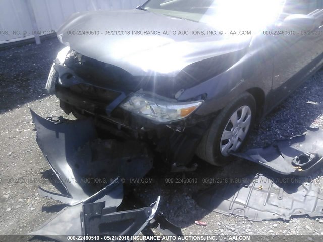 4T1BF3EK7AU010372 - 2010 TOYOTA CAMRY SE/LE/XLE GRAY photo 6