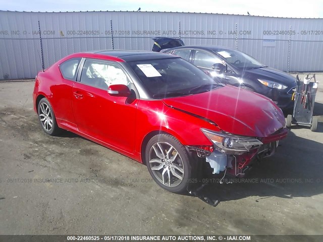 JTKJF5C75F3090769 - 2015 TOYOTA SCION TC 红色 照片 1