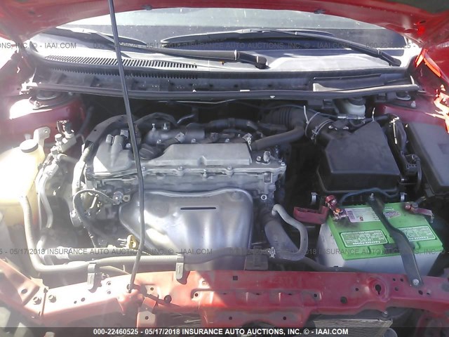 JTKJF5C75F3090769 - 2015 TOYOTA SCION TC 红色 照片 10