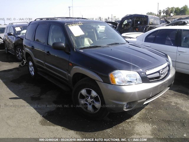 4F2CZ06124KM01997 - 2004 MAZDA TRIBUTE ES BLACK photo 1