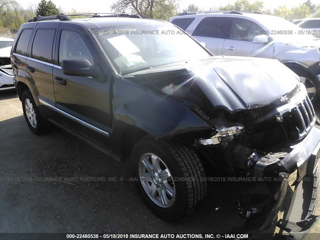 1J8HR58PX9C553492 - 2009 JEEP GRAND CHEROKEE LIMITED BLACK photo 1