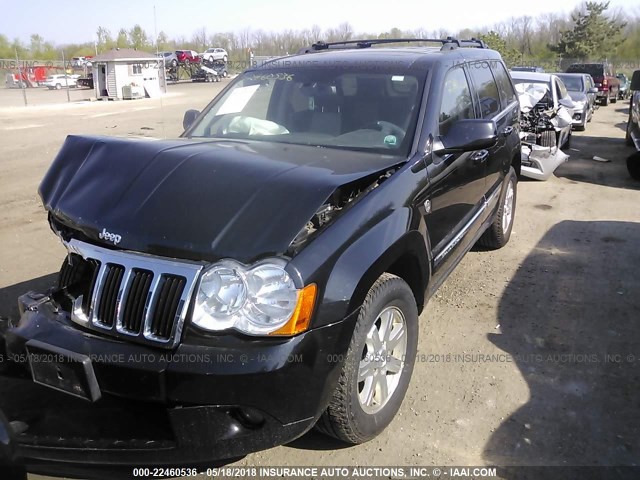 1J8HR58PX9C553492 - 2009 JEEP GRAND CHEROKEE LIMITED BLACK photo 2