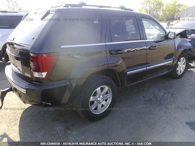 1J8HR58PX9C553492 - 2009 JEEP GRAND CHEROKEE LIMITED BLACK photo 4