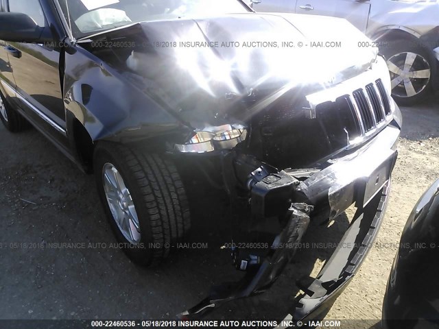 1J8HR58PX9C553492 - 2009 JEEP GRAND CHEROKEE LIMITED BLACK photo 6