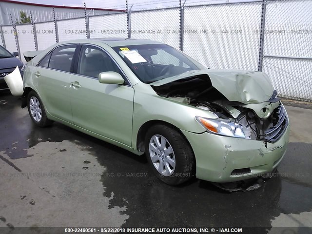 4T1BB46K78U052387 - 2008 TOYOTA CAMRY HYBRID GREEN photo 1