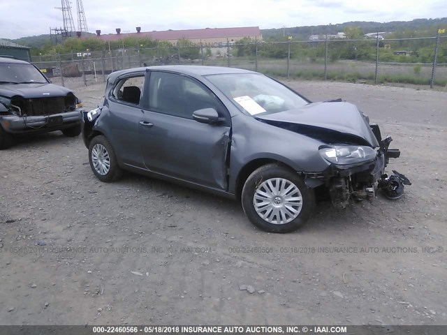 WVWAB7AJ7CW013702 - 2012 VOLKSWAGEN GOLF 灰色 照片 1