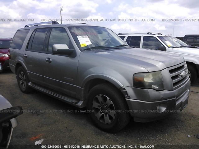 1FMFU19538LA57558 - 2008 FORD EXPEDITION LIMITED SILVER photo 1