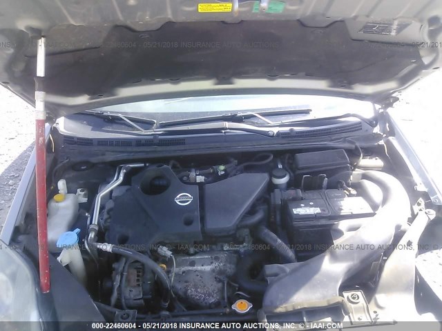 3N1BB61E88L657551 - 2008 NISSAN SENTRA SE-R GRAY photo 10