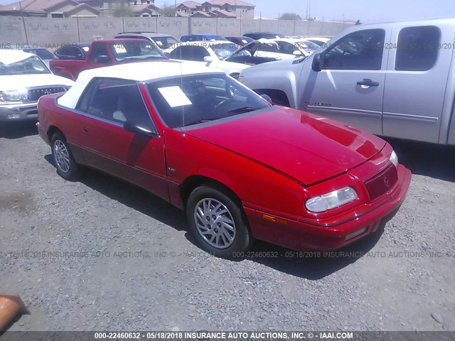 1C3XU4535PF541523 - 1993 CHRYSLER LEBARON 红色 照片 1