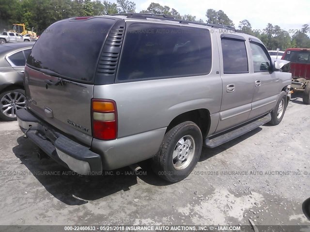 3GNEC16Z63G302652 - 2003 CHEVROLET SUBURBAN C1500 GRAY photo 4