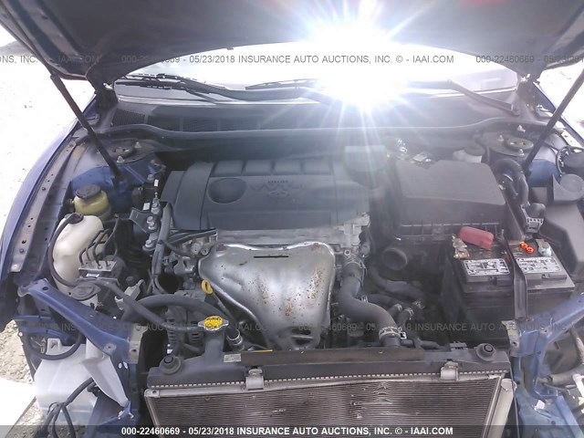 4T1BF3EK7BU714833 - 2011 TOYOTA CAMRY SE/LE/XLE ლურჯი ფოტო 10
