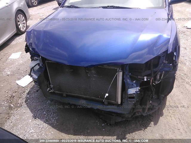 4T1BF3EK7BU714833 - 2011 TOYOTA CAMRY SE/LE/XLE BLUE photo 6