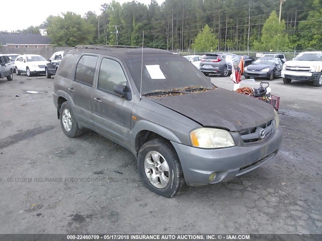 4F2YU09122KM56446 - 2002 MAZDA TRIBUTE LX/ES GRAY photo 1