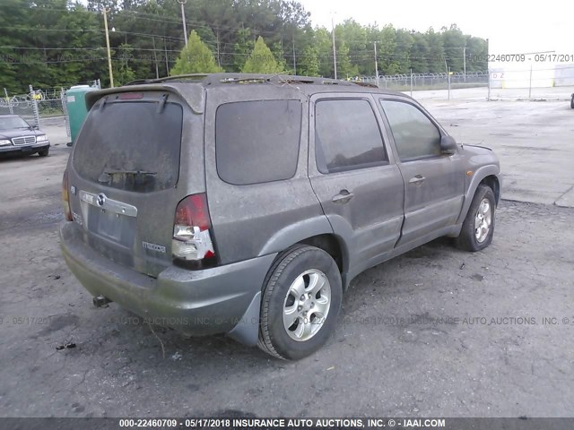 4F2YU09122KM56446 - 2002 MAZDA TRIBUTE LX/ES ნაცრისფერი ფოტო 4