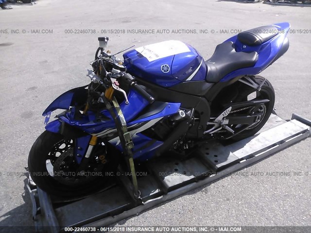 JYARN15E46A000052 - 2006 YAMAHA YZFR1 BLUE photo 2