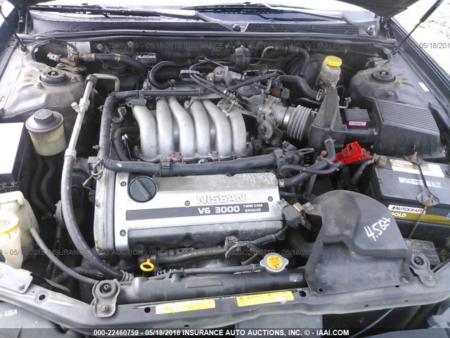 JN1CA21D6VM534971 - 1997 NISSAN MAXIMA GLE/GXE/SE GREEN photo 10