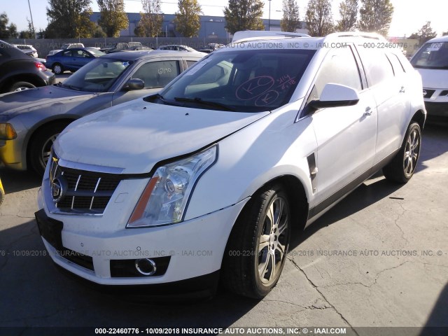 3GYFNBE37CS611502 - 2012 CADILLAC SRX PERFORMANCE COLLECTION Ақ фото 2