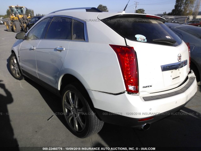 3GYFNBE37CS611502 - 2012 CADILLAC SRX PERFORMANCE COLLECTION Ақ фото 3