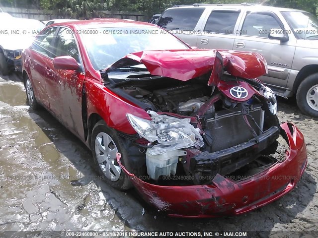4T1BE46K47U117525 - 2007 TOYOTA CAMRY NEW GENERAT CE/LE/XLE/SE RED photo 1