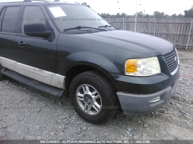 1FMRU15W03LB81114 - 2003 FORD EXPEDITION XLT GREEN photo 6