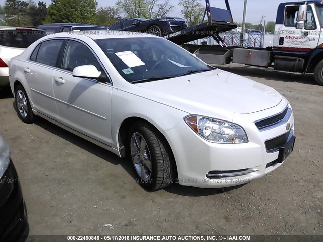 1G1ZC5E17BF294003 - 2011 CHEVROLET MALIBU 1LT WHITE photo 1