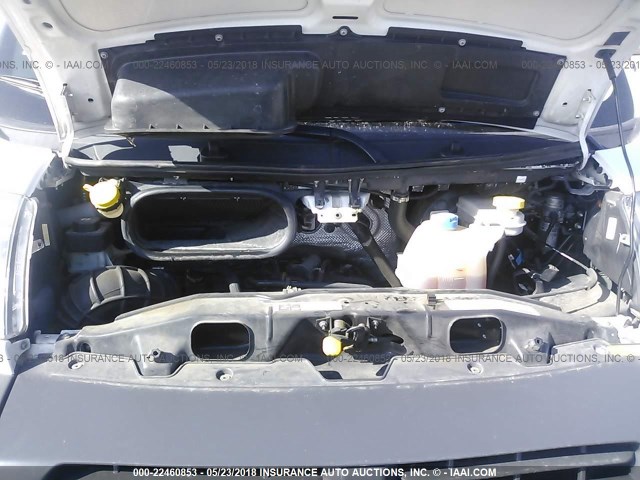 3C6TRVDG1FE500957 - 2015 RAM PROMASTER 2500 2500 HIGH WHITE photo 10