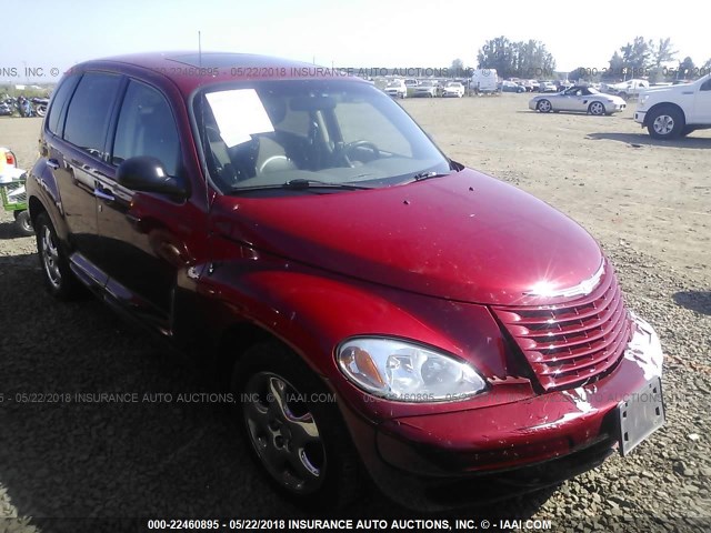 3C8FY68B22T246760 - 2002 CHRYSLER PT CRUISER LIMITED/DREAM CRUISER RED photo 1