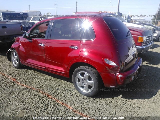 3C8FY68B22T246760 - 2002 CHRYSLER PT CRUISER LIMITED/DREAM CRUISER RED photo 3