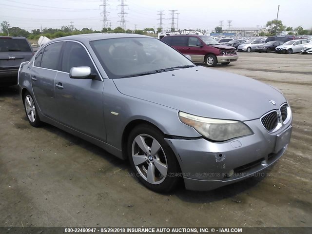 WBANF73587CY17890 - 2007 BMW 530 XI GRAY photo 1