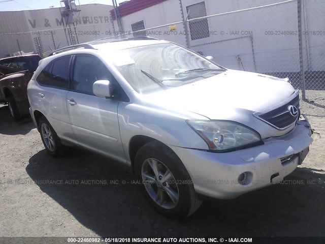 JTJGW31U962000413 - 2006 LEXUS RX 400 SILVER photo 1