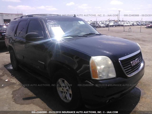 1GKMCAE39AR217288 - 2010 GMC YUKON SLE BLACK photo 1