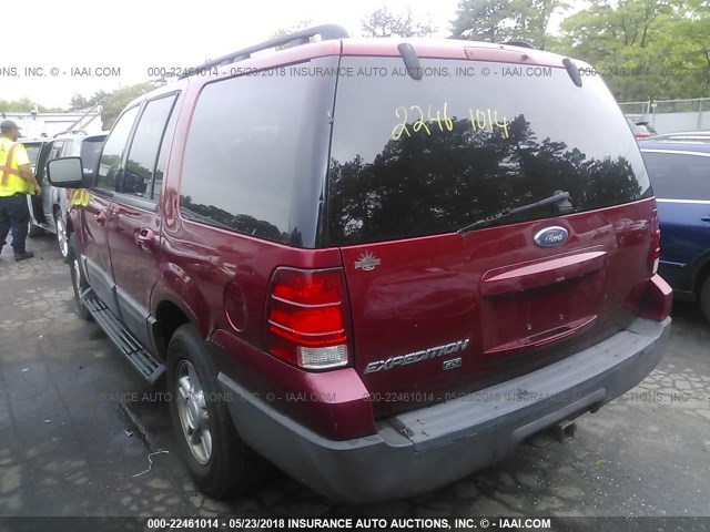 1FMPU16526LA15453 - 2006 FORD EXPEDITION XLT RED photo 3