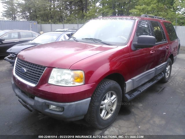 1FMPU16526LA15453 - 2006 FORD EXPEDITION XLT RED photo 6