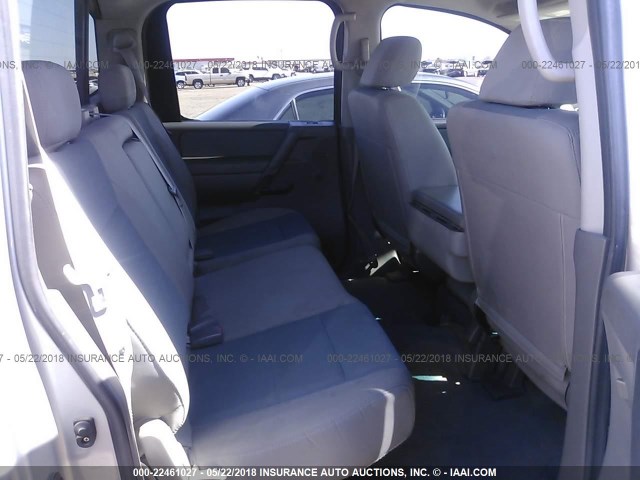 1N6AA07A47N236743 - 2007 NISSAN TITAN XE/SE/LE SILVER photo 8