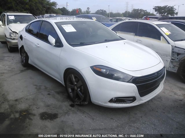 1C3CDFBA1DD304810 - 2013 DODGE DART SXT WHITE photo 1