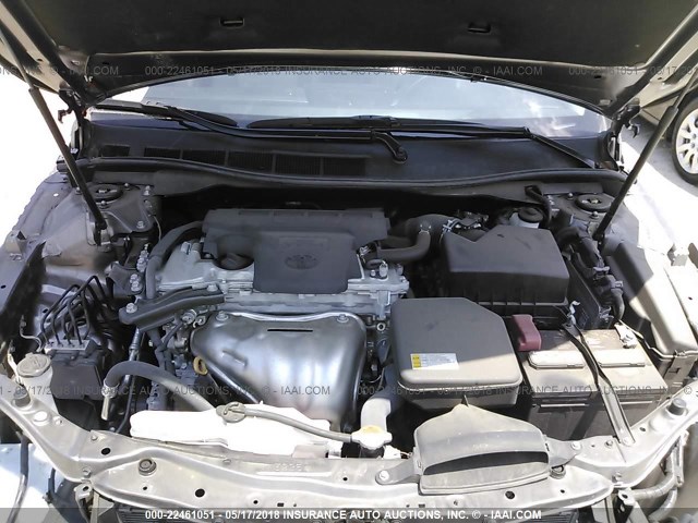 4T4BF1FK0GR531726 - 2016 TOYOTA CAMRY LE/XLE/SE/XSE GRAY photo 10