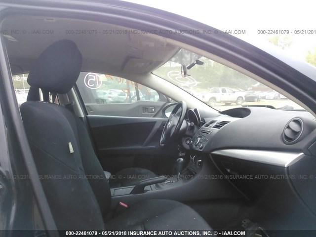 JM1BL1TF2D1776569 - 2013 MAZDA 3 I BLACK photo 5