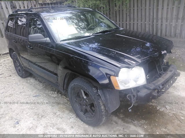 1J8GR48K56C344862 - 2006 JEEP GRAND CHEROKEE LAREDO/COLUMBIA/FREEDOM BLACK photo 1