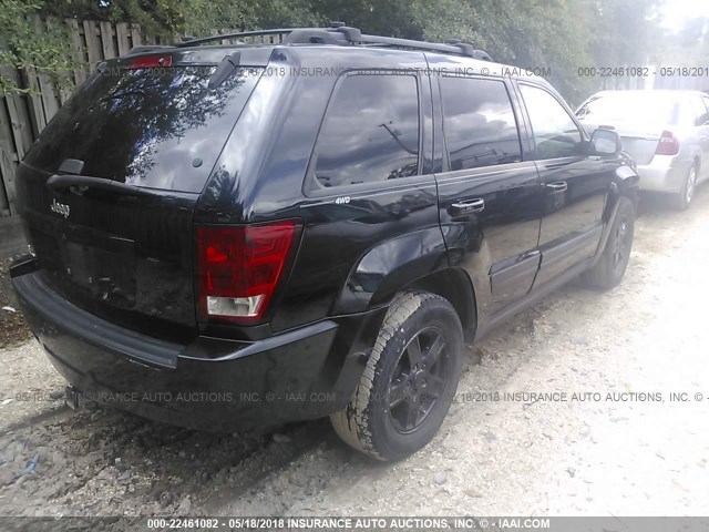 1J8GR48K56C344862 - 2006 JEEP GRAND CHEROKEE LAREDO/COLUMBIA/FREEDOM 黑色 照片 4