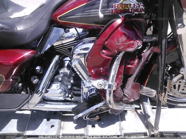 1HD1FC4137Y672863 - 2007 HARLEY-DAVIDSON FLHTCUI RED photo 8