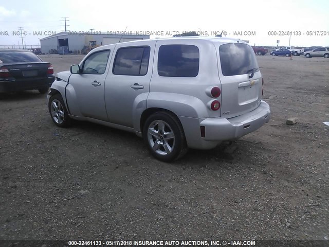 3GNDA13D68S562970 - 2008 CHEVROLET HHR LS SILVER photo 3