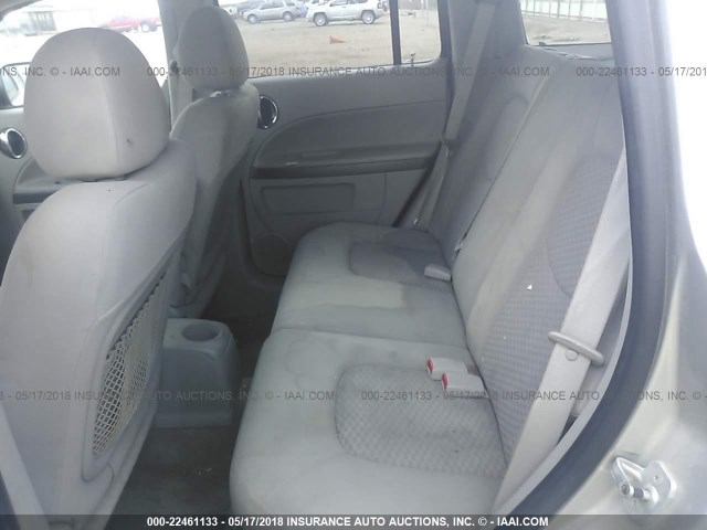 3GNDA13D68S562970 - 2008 CHEVROLET HHR LS SILVER photo 8